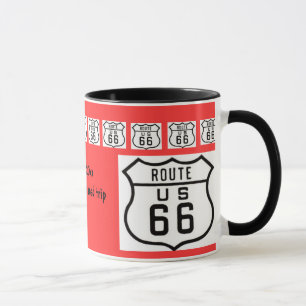 Tasse Souvenir de voyage par la route de l'itinéraire 6
