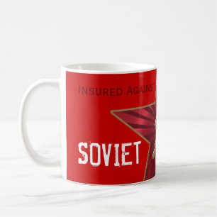 Tasse soviétique de couverture