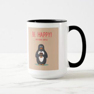 Tasse Soyez café heureux et de boissons