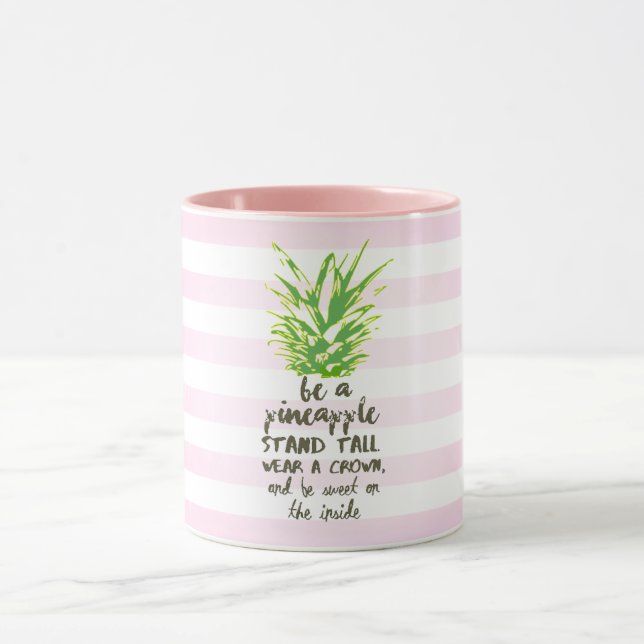 Tasse Soyez une typographie inspirée de citation (Centre)