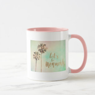 Tasse Soyons des sirènes avec l'ananas