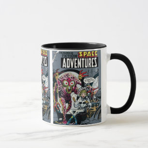 Tasse Space Adventures #12 Bande dessinée rétro de scien