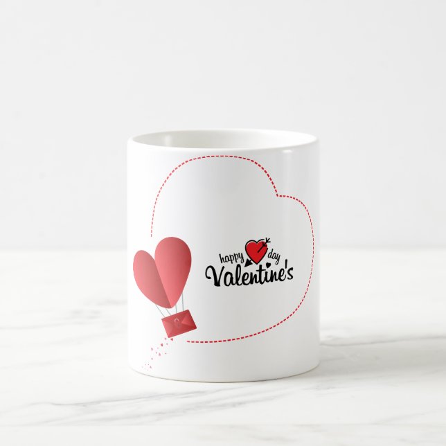 Tasse spéciale de la heureuse Sainte-Valentin | (Centre)