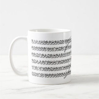 Tasse spéciale de pi pour le geeks de maths