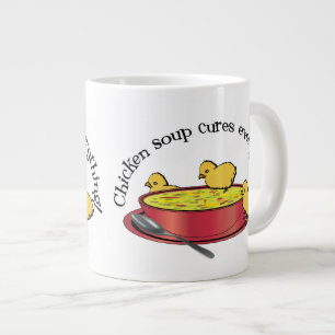 Tasse spéciale : le bouillon de poulet guérit tout