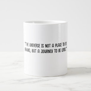 Tasse spéciale pour un voyage à travers l'univers