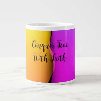 Tasse spéciale pour vaincre la peur avec la foi