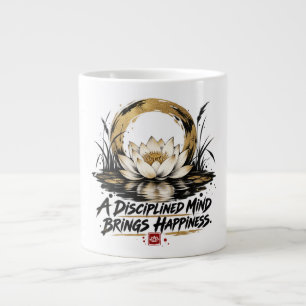 Tasse spéciale 'Un esprit discipliné apporte le bo