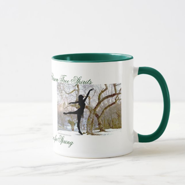 Tasse Spiritueux d'arbre de fleurs de cerisier (Droite)