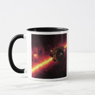 Tasse Spitzer vu contre le ciel infrarouge 2