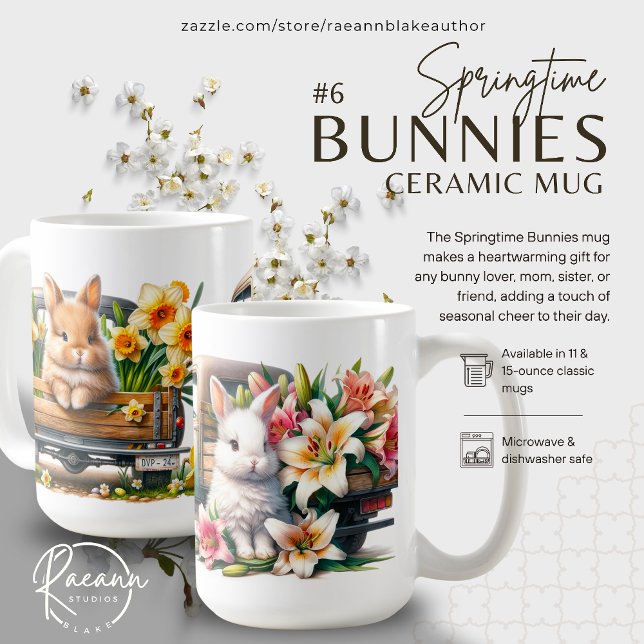Tasse "Springtime Bunnies" zur Keramik (Von Creator hochgeladen)