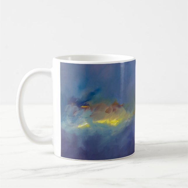 Tasse - Sprung des Blaus (Links)