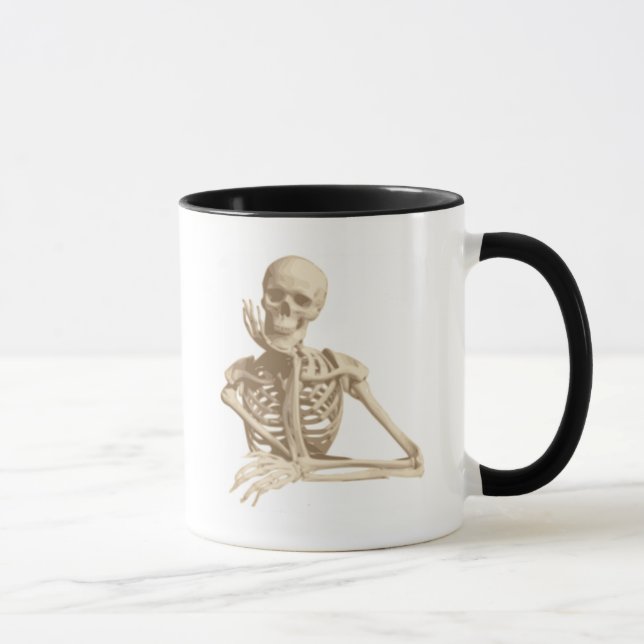 Tasse Squelette réfléchi (Droite)