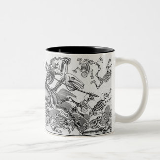 tasse squelettique d'attaque