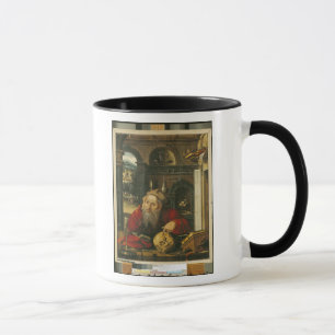 Tasse St Jerome dans son étude