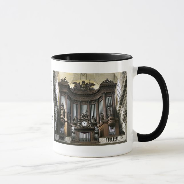 Tasse St. Sulpice mit farbiger Kante (Rechts)