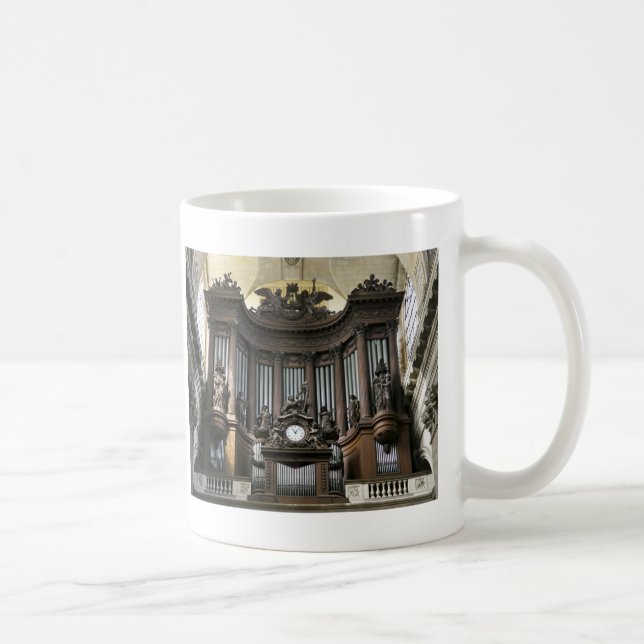 Tasse St. Sulpice mit farbiger Kante (Rechts)
