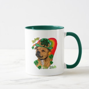 Tasse Staffordshire Bull Terrier St patrick