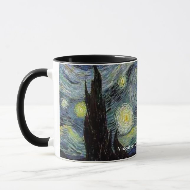 Tasse Starry Night, Vincent van Gogh (Gauche)