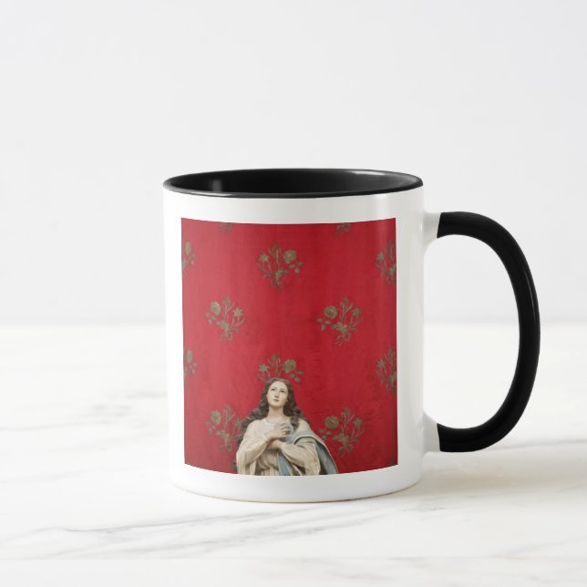 Tasse Statue de Vierge dans une église de Spaccanapoli, (Droite)