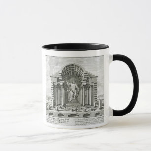 Tasse Statue de Zeus olympien, faite par Phidias en or a
