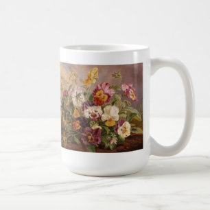 Tasse-Stiefmütterchen Kaffeetasse