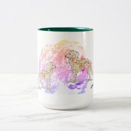 Tasse: Stormy Gefühl Zweifarbige Tasse