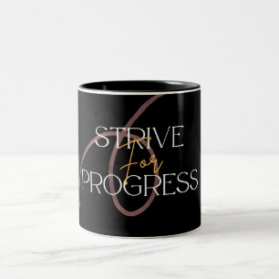 Tasse strebt Fortschritte an