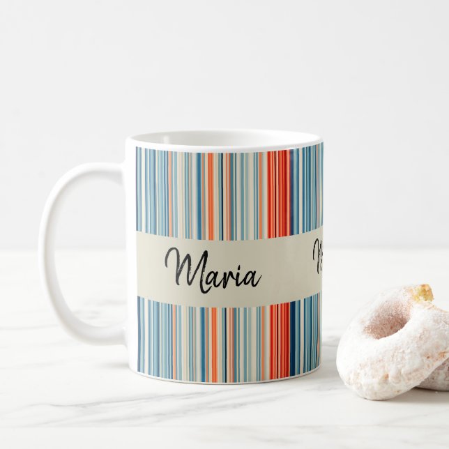 Tasse Stripe (Avec donut)