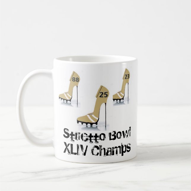 Tasse stylet de champions de saints de la cuvette (Gauche)
