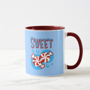 Tasse Sucrerie de menthe poivrée