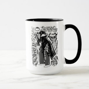 Tasse Suicide Squad Joker Typography Photo