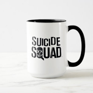 Tasse Suicide Squad   White Logo