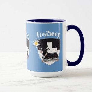 Tasse suisse de Fribourg