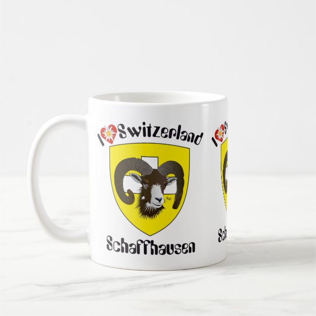 Tasse suisse de Schaffhouse (Gauche)