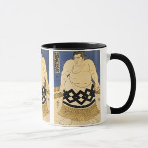 Tasse Sumo Wrestler, Kuniyoshi Art japonais