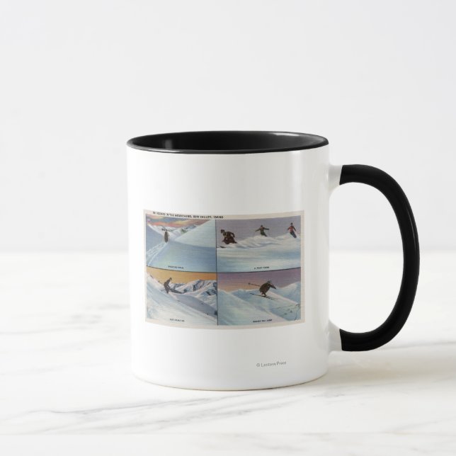 Tasse Sun Valley, ID - Ski (Droite)