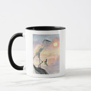 Tasse Sunset Herons