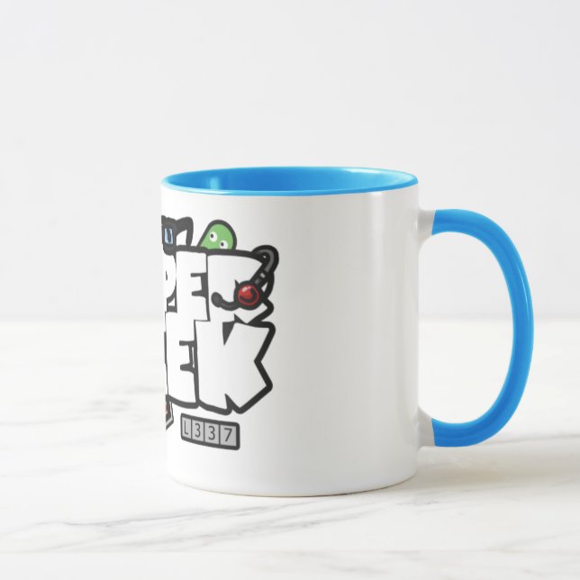 Tasse superbe de geek (Droite)