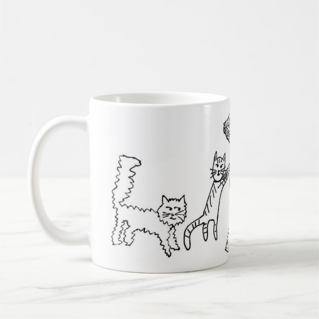 Tasse superbe de meilleurs amis (Gauche)