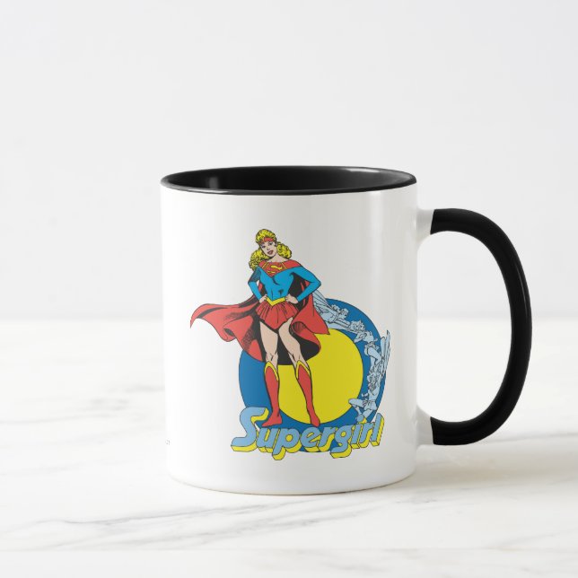 Tasse Supergirl avec logo (Droite)