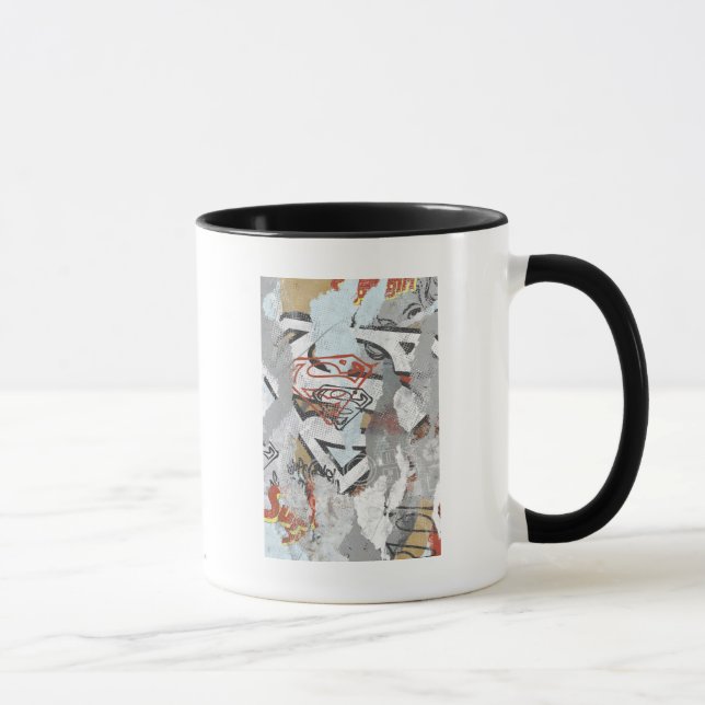Tasse Supergirl Comic Capteurs Motif 1 (Droite)