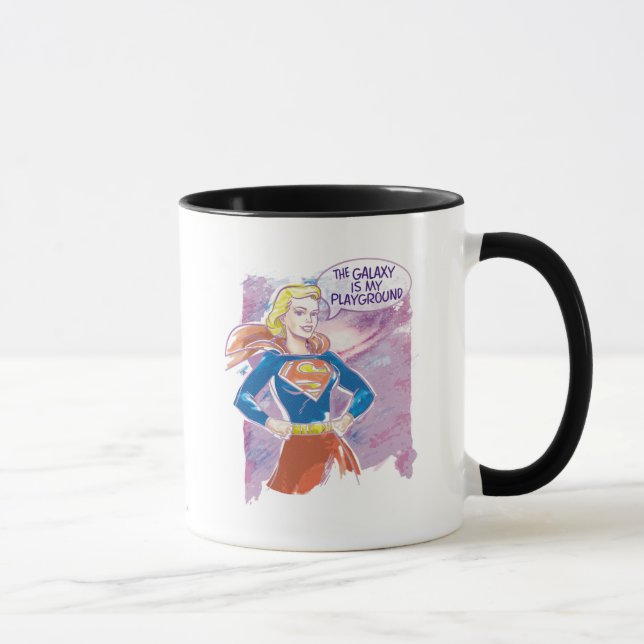 Tasse Supergirl Galaxy (Droite)