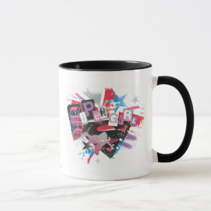 Tasse Supergirl Grunge Design
