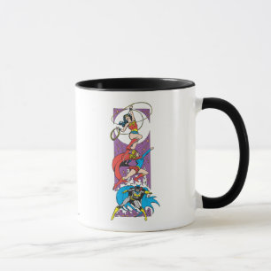 Tasse Superhéroïnes en action