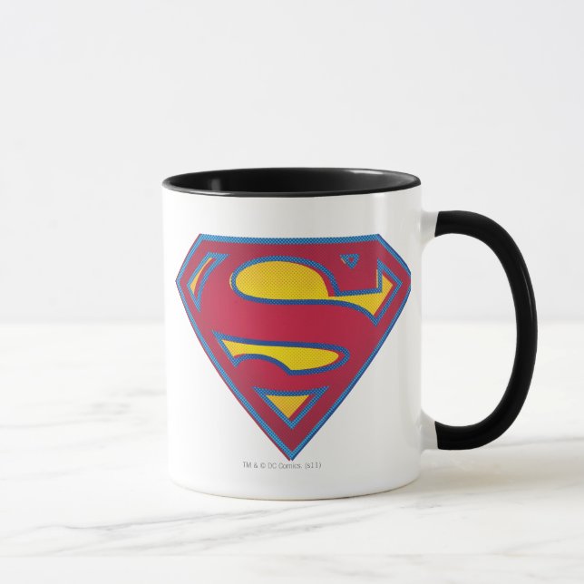 Tasse Superman S-Shield | Logo de points (Droite)