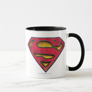 Tasse Superman S-Shield Logo en détresse