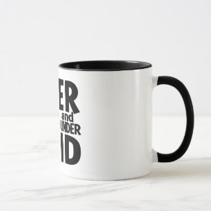 Tasse surchargée - choisissez le style et la