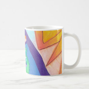 Tasse-Surf, Sand und Sonne Kaffeetasse