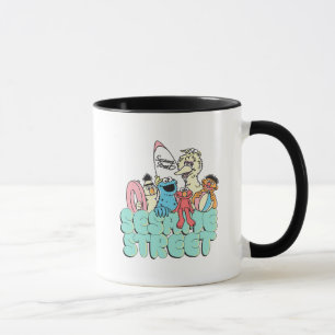 Tasse surf Vintage Sesame Street des années 90